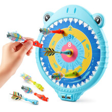 (Magnetic Dart Board) Connect Game, 4 in Row Strategy Family Board Game