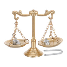 1Set Goldene Mini Metall - Dekorative Für Puppenhaus Szene