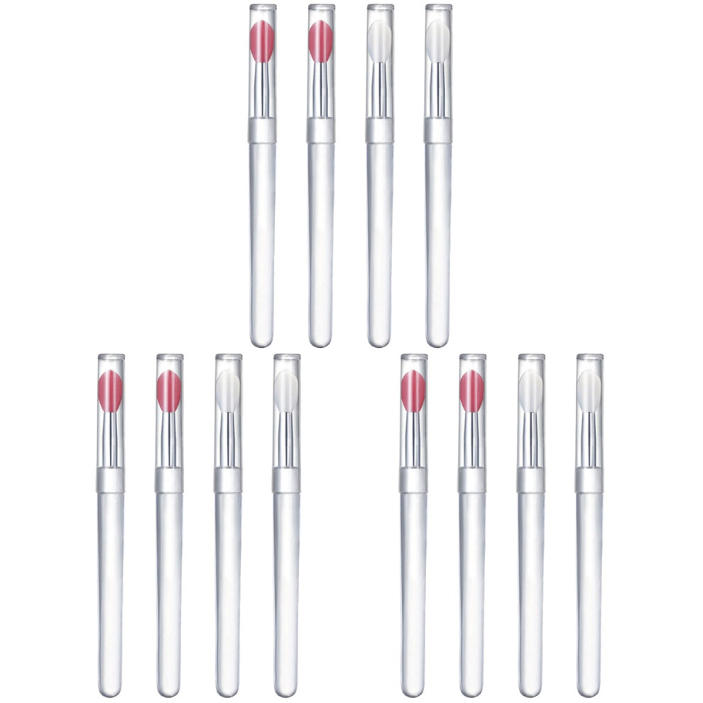 Totority Cream 3 Pieces Lip Mask Applicator Makeup Brushes Lipstick Wand Applicators