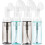 4Pièces Flacons Mousse Plastique Transparente Distributeurs Pratiques 1