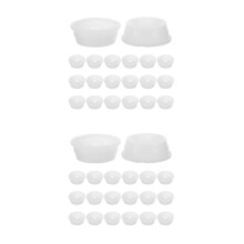 40Pièces Bouchon Intérieur Plastique Anneau Pour Seaux Fûts