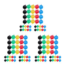 120Pièces Couvercles De Fûts À Huile En Fer Anticorrosion Multicolores