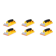 6Pcs Hand Grip Sandpaper Holder Tool for Wood Metal Drywall Polishing