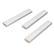 3er Pack kabelloses LED-Licht mit Bewegungsmelder 500 mAh Weiß