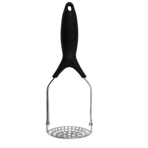 3Pcs Silver Potato Masher Kitchen Gadget Manual Crusher for Vegetables