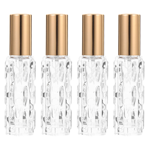 4Pcs Bar Glass Atomizer Bottles Multi Color Precise Cocktail Sprayers
