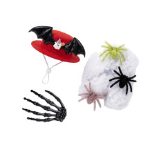 Polyester Ganzen Jas Halloween Ganzen Outfit Lente Veranda-Rood