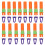 30Pcs Orange Drawing Crayon Extenders Sharpener Plastic Caps 1