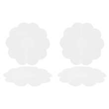4Pièces Couvercles En Silicone Blancs Anti-Poussière Anti-