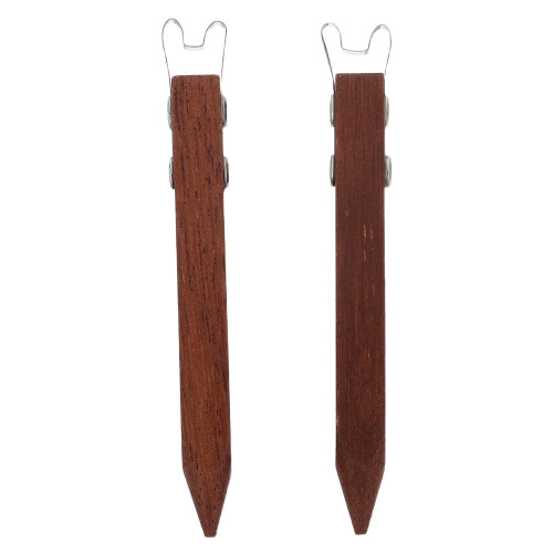 2Pcs Ceramic Foot Shaper Tool with Metal for Pottery Bottom Trim