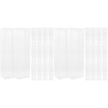 40Pcs Durable Clear Candy Boxes Party Gift Packaging for Home Use