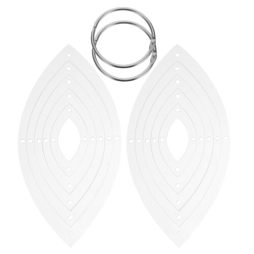 2Sets Acryl Quiltvorlagen Transparent Für Anfänger Patchwork Und