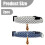 Set of 2 adjustable pet collars with safety clasp 2