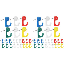 Reusable Push Pins Assorted Colors for Message Boards