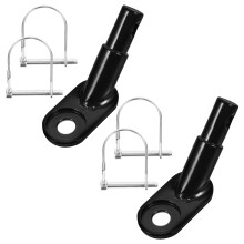 1Set Sturdy Bike Trailer Hitch Coupler Iron for Daily Use