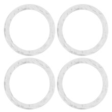 4St Resin Handvatten Voor Gevlochten En Tote Tassen