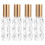 4Pcs Refillable Cocktail Spray Bottles Glass Multi Color Mist Sprayers 1