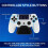 Ξυπνητήρι - PALADONE - Χειριστήριο PlayStation - Οθόνη LCD με οπίσθιο φωτισμό - Λευκό 3