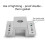 50pcs 42x50mm Solar Panel PV Grounding Clip Washer Spacer 4