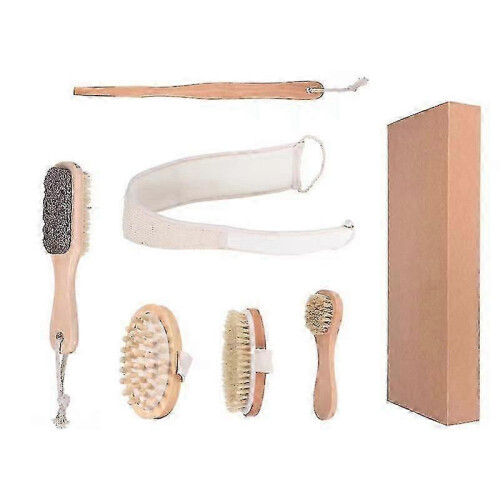 Bath Brush Set, Dry Body Brush for Spa Bath Exfoliating Use 1