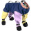 Waterproof Dog Snowsuit with Built-in Boots 1