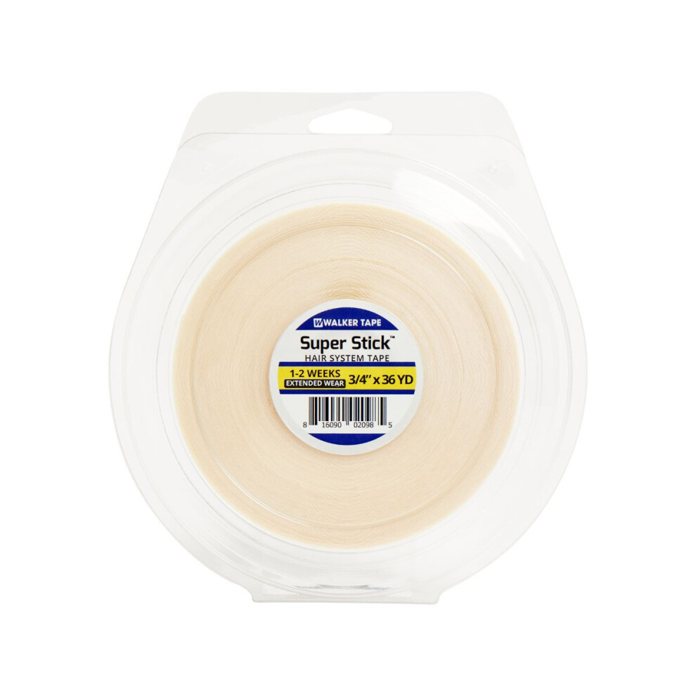 Walker Tape Super Stick Tape Rolls 3/4" 36Yds