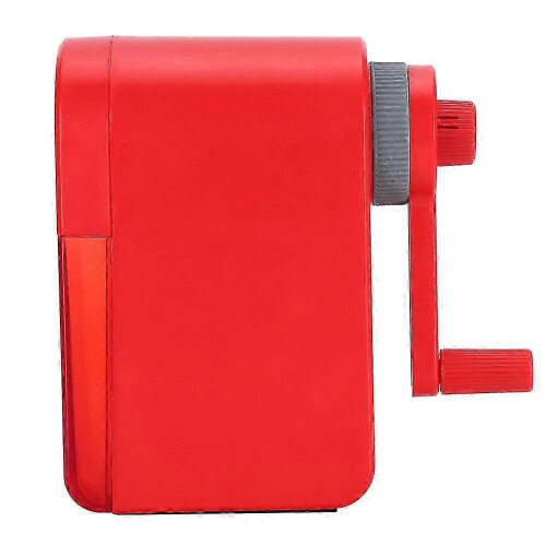 Sketch Art Charcoal Pencil Sharpener Adjustable Manual Pencil Sharpener compatible with Drawing (Red) 2