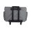 XL 4 Wheel Collapsible Deluxe Rolling Sewing Machine Storage Case, Grey & White 5
