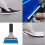 9 Pcs Window Tint Tools Kit, Car Vinyl Wrapping Protective Film Install Tool Set with Squeegee, Scraper, Blades 1 Set 5