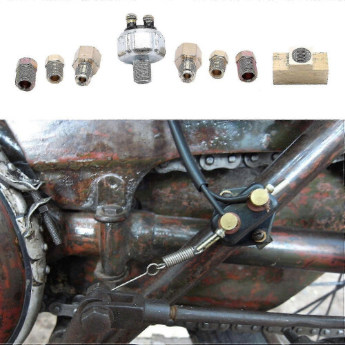 Universal In Line Metal Hydraulic Brake Light Switch Kit for Car Modification 1