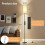 ELECWISH LED Floor Lamp 3 Color Reading Light with Remote 6