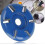 Stump Remover Angle Grinder Disc with 6 Teeth for Wood Carving, Flat Blade Tools 5