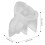 Elephant Resin Epoxy Silicone Mold Desktop Elephant Craft Casting Mold for DIY Art Making 2