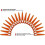 100 plastic blades for cordless trimmer, compatible with Polycut series 2