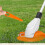 100 plastic blades for cordless trimmer, compatible with Polycut series 1