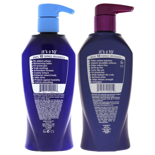 Its A 10 Feuchtigkeits-Shampoo- und Spülungsset (2-teilig) 2