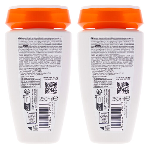 Kerastase Kerastase Nutritive Bain Satin Riche 8,5 oz 2 Stück 1