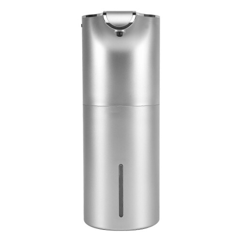 Soap Dispenser Automatic - Touchless USB Rechargeable Electric Foam Soap Dispenser Adjustable Waterproof 450 ML Silver 2