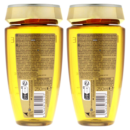 Kerastase Kerastase Elixir Ultime Le Bain Shampoo 8,5 oz 2 Stk 1