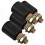 Nylon Wheel Pulley Rails with Guiding Rollers for Sliding Gates - 4 Pack Replacement Rollers 3