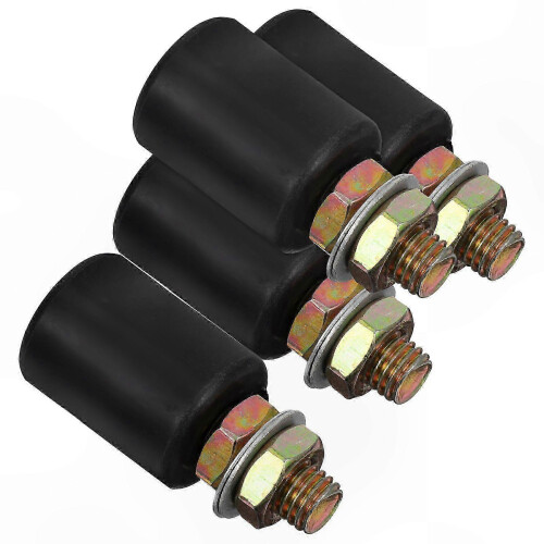 Nylon Wheel Pulley Rails with Guiding Rollers for Sliding Gates - 4 Pack Replacement Rollers 2