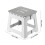 Foldable Plastic Stool, Portable Low Seat for Home & Outdoor 3