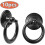 10 Pack Black Cabinet Handles Metal Door Knobs Drawer Rings Classic Pulls H 3