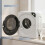 Homcom HOMCOM 5kg Vented Tumble Dryer, Compact Dryer with 5 Drying Modes, White 8