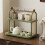 Storage Rack Multi Layer Organizer Tea Rack Desktop Shelf Kitchen Organizer Multifunctional Display Rack for Home Organization and Space Saving 1