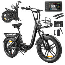 Samebike C05 Pro 250W Electric Bike 48V 13AH City E-bike 20'' Fat tyre