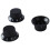 3Pcs Electric Guitar Knobs Volume Tone 1