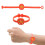 Sport Bracelet PVC Adjustable Wristband Red Easter Egg 1