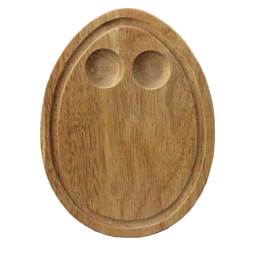 Apollo Breakfast Board Egg Holder Hevea Wood