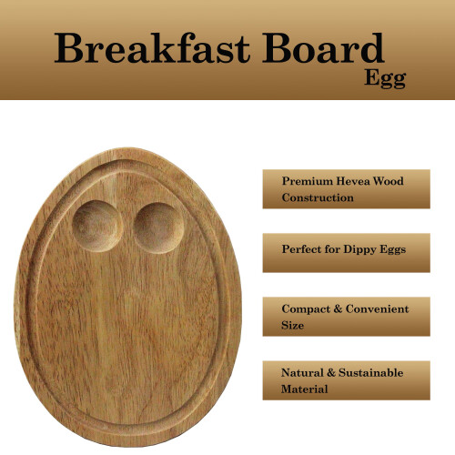 Apollo Breakfast Board Egg Holder Hevea Wood 1